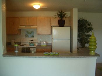 Kitchen with appliances